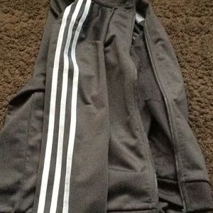 Grey adidas jacket
